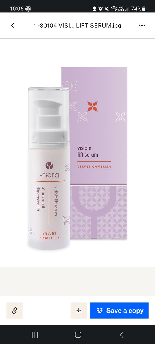 Ytsara visible lift serum (vegan)